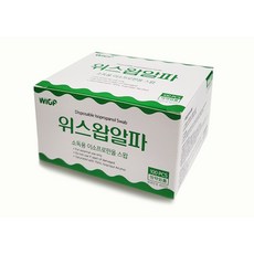 위스왑알파 국산 일회용 알코올 스왑 소독솜(100매입)이소프로판올 1회용 알코올솜, 100개입, 1개 - 위스왑알파