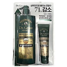 닥터그루트 탈모증상 집중케어 샴푸 가늘고 힘없는 모발용 700ml + 150ml