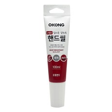 오공 내열형 실리콘 튜브형 100ML 회색, 1개