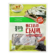 풀무원 탑티어 만능 레시피 시원 진국 집밥 통디포리 다시팩 20입 (18gx20EA) 감칠맛 반찬 육수 국물 국수, 15세트