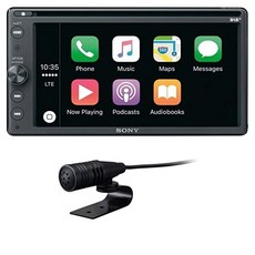 [독일] 681133 Sony XAV-AX100 Media Receiver 16.3 cm (6.4 Inches) With Bluetooth Apple CarPlay and And, with DVD drive and DAB+