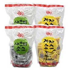 태산 1회용 겨자 (3g X 200개) + 식초 (5g X 200개) 냉면 배달