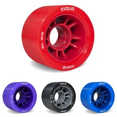 Bont 스케이트 - 이볼브 롤러 더비 스케이트 휠 - 실내 롤러 스케이트 휠 - 롤러스케이트 휠 - 88A 92A 95A
