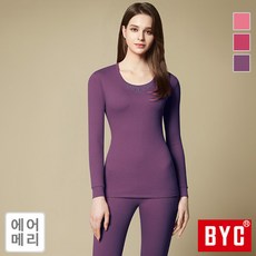 성인여성삼중직보온누빔내복