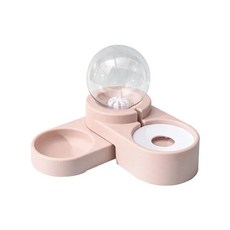 반려동물 자동 물 디펜서 고양이 강아지 순환 흐르는 그릇 음료, 2.pink, 1개