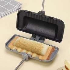 4w1h샌드위치 캠핑샌드위치 메이커 토스트 양면팬 쿠커, 2. 샌드위치 메이커 (오일브러시 증정)+ 스토브 랙
