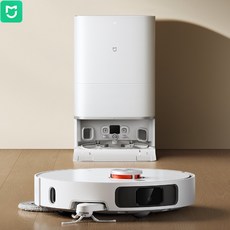 [ XC샵 ] 미지아 올인원 로봇청소기 M40 1200Pa흡력 70도고온세척 브러쉬 물걸레 미홈앱연동