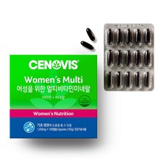 세노비스 여성을 위한 멀티비타민미네랄 100캡슐100일분, 1개, 100캡슐
