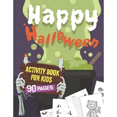 Halloween Activity Book for Kids Ages 4-8 Kindergarten: Over 90 Pages of Fun! Includes: Counting Ma... Paperback, Independently Published, English, 9798694075329