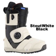 23-24 BURTON 버튼 스텝온 부츠 아이온 일본, StoutWhite/Black