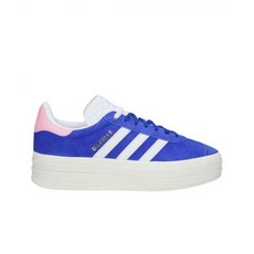 아디다스 우먼스 가젤 볼드 핑크 글로우 빅토리 블루 (W) Adidas Gazelle Bold Pink Glow Victory Blue