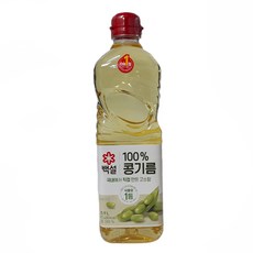 백설 콩기름, 900ml, 15개