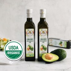 자연과친구 팜투마켓 유기농 엑스트라버진 냉압착 아보카도오일 500ml 칼퓨어 오일, 1병