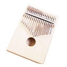 빈엄지 피아노 나무 DIY Kalimba 재료 그림 초보자를위한 미완성 미니 손가락 악기 어린이