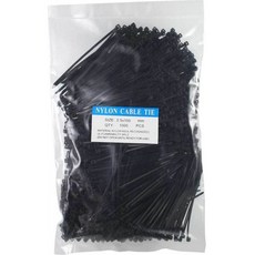 InLine 59963V 케이블 타이 100mm x 2.5mm 1000 PCs 블랙