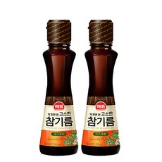 해표 고소한 참기름 110ml, 2개