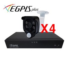 상품상세페이지참조 이지피스 EHR-450QHDS 녹화기+JMT-ANO12 카메라 4대, 단품
