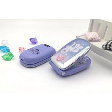 키티폰 고전키티폰 폰 폴더폰 키티 헬로키티 플립폰 산리오 핑크키티, 128MB, 공식 표준 충전기 제공, 보라색풀넷콤4G
