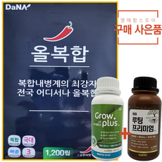 올복합 고추 씨앗 1200립 다나 (루팅프리미엄+그로우플러스 증정) 