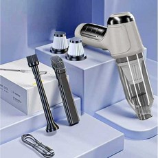 강력 미니 진공 청소기 무선 충전 자동차 가정용 창틀, 상세페이지 참고, 표준형 98만R 필터 포함