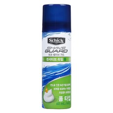 쉬크 쉐이브가드 센서티브 라임 폼, 60ml, 2개