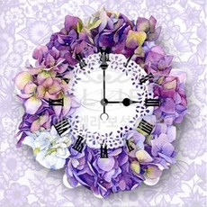 클레이쇼핑 5D 시계 SET - 시간속의 향기(40x40cm) 보석십자수 보석십자수세트 보석십자수액자세트 보석십, 본상품