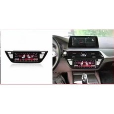안드로이드 오토 올인원 네비게이션 초박형 울트라 HD 터치 디스플레이 GPS 내비게이션 시스템 BMW 5 시리즈 G30 G38 2018- 2023 자동차 라디오 8G 256G 액세, 없음, 2) Digital AC Screen