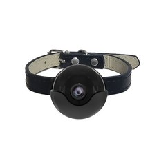 카메라 액션캠 바디캠 애완동물 초소형 녹화 경량 휴대용 고양이, 35CM 목걸이+64G 메모리 카드, 액션캠 - 60분
