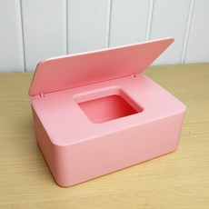 오피스 가정용 플라스틱 도장 티슈 박스 커버 방진 1 장식 젖은 개 홈 데스크탑, 분홍색, 3.pink
