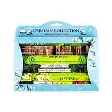 Darshan 인센스스틱 아로마 인도향, 59_헥사 컬렉션 그린