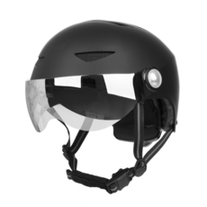 아재방 자전거 전동 킥보드 고글 어반 헬멧, 블랙
