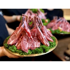 항공 운송 냉장 양갈비 양고기 램, 숄더랙 350g, 1개