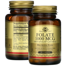 솔가 Solgar 메타 폴린 고함량 활성 엽산 1000 mcg 120정 4개월분