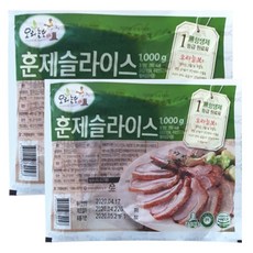 코스트코 오리늘보 무항생제 훈제 슬라이스 500g x 2개 (아이스박스 포장발송) 오리 고기 훈제 오리, 아이스팩 추가 포장 (한여름에는 추가 추천)