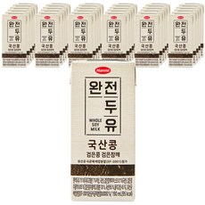 한미 완전두유 유산균 국산콩 검은콩 검은참깨 두유 190mlx64팩, 검은콩 검은참깨 두유 64팩