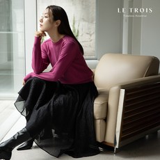 [KT알파쇼핑][LE TROIS]24FW 르투아 글리터 샤스커트 - 르투아