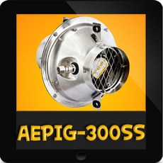 한일전기 AEPIG-300SS 내압방폭형 스텐레스 인라인팬 송풍기