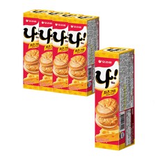 오리온 샌드 나 77g 5개, 오리온 샌드 나, 77g, 24개