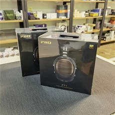 FIIO FT1 60mm 대형 드라이브 유선 HIFI 음악 헤드폰 4.4mm, FT1 Blakc - 하이파이맨ef500