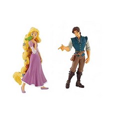 디즈니스 라푼젤 앤드 flynn rider 버스데이 파티 케이크 토퍼스, 1