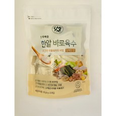 초록마을 한알바로육수 담백한맛 4g 20개입