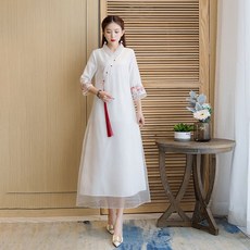 여름생활한복원피스