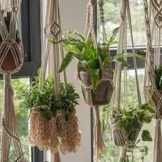 플랜트행거 9종 만들기 DIY 키트 화분걸이 마크라메 재료, A TYPE (아이보리)