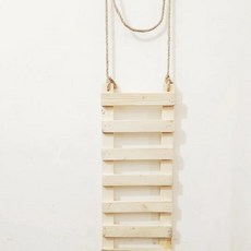 캣 사다리 걷기 연결다리 고양이 놀이 원목 나무, 35cm 원목 경사다리, 1개