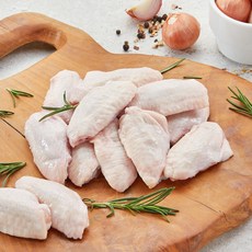 신우에프에스 국내산 냉장 닭날개 윙, 1kg, 2개