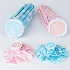 대형 얼음주머니 얼음찜질팩 찜질용 주머니팩 냉온찜질팩 찜질용주머니 아이스팩 얼음팩 골프/정직한사람들, 핑크, 1개