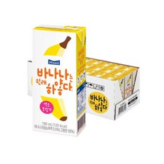 바나나는 원래 하얗다 190ml x 24팩, 24개