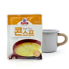 맥코믹 콘스프 옥수수스프 코스트코 캠핑 낚시 등산, 23g, 1개