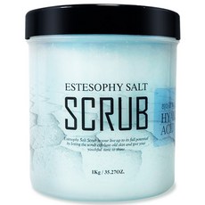 에스테소피 바디 스크럽 솔트 솝 히아루론산, 1kg, 1개