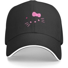 주키스 ZOOKISS 헬로 키티 남성 야구모자 속건 캡 조절 가능한 경량 통기성